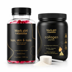 #5 — Black Girl Vitamins (Collagen Powder & Biotin Gummies)